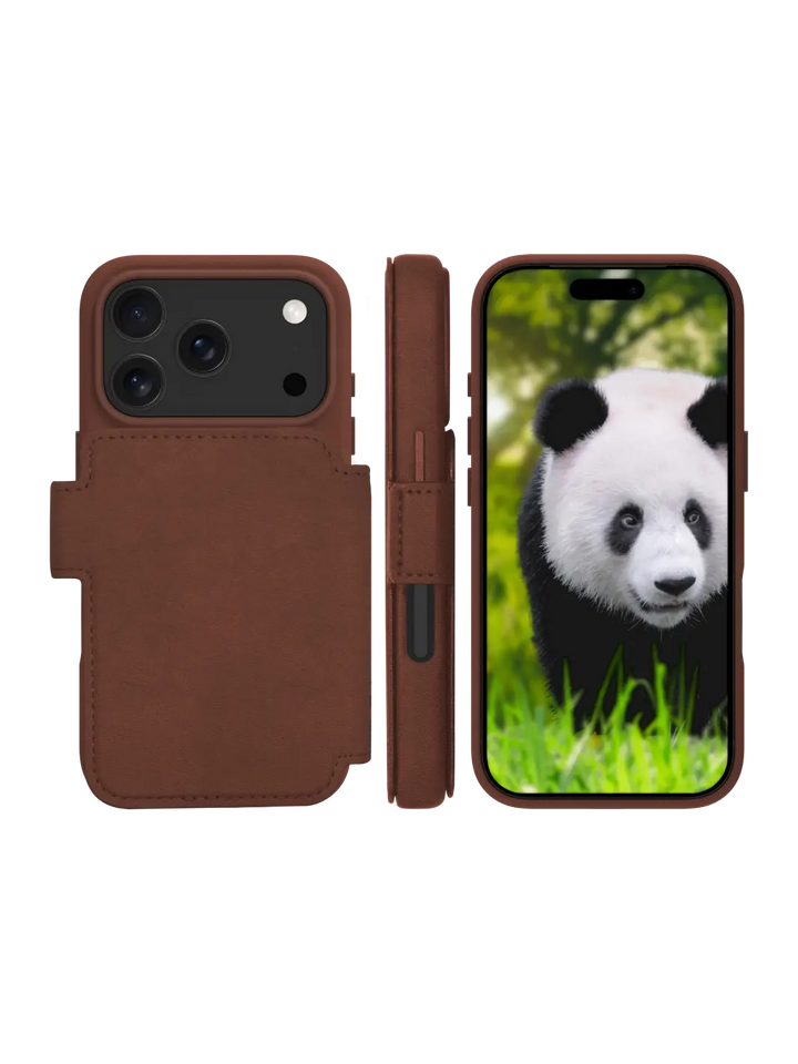 Lynge MagSafe - iPhone 17 Pro - Dark Tan Phone Case