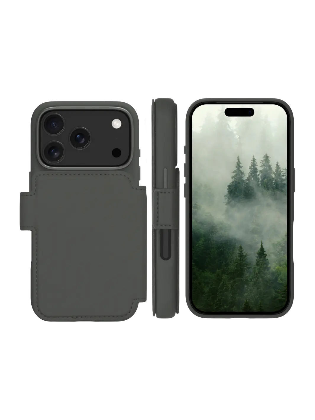 Lynge MagSafe ICON - iPhone 17 Pro - Forest Shadow Phone Case