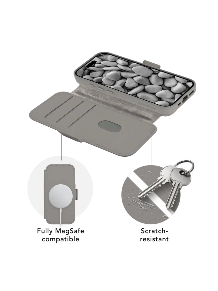 Lynge MagSafe ICON - iPhone 17 - River Stone Phone Case
