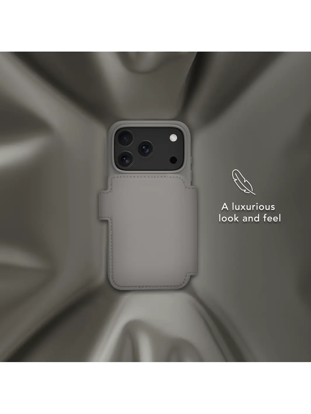 Lynge MagSafe ICON - iPhone 17 Pro - River Stone Phone Case