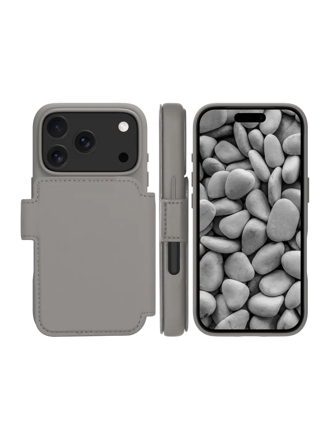 Lynge MagSafe ICON - iPhone 17 Pro - River Stone Phone Case
