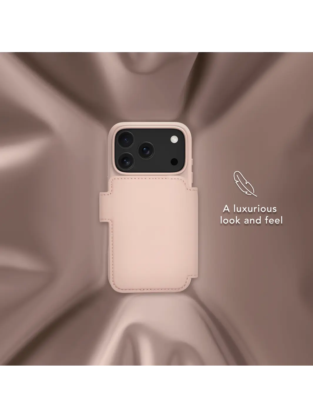 Lynge MagSafe ICON - iPhone 17 Pro - Pink Sand Phone Case
