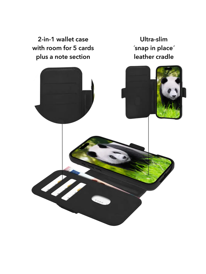 Lynge MagSafe - iPhone Air - Black Phone Case