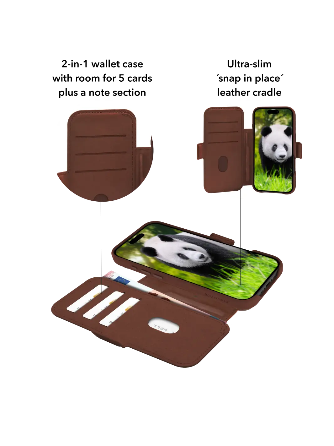 Lynge MagSafe - iPhone Air - Dark Tan Phone Case