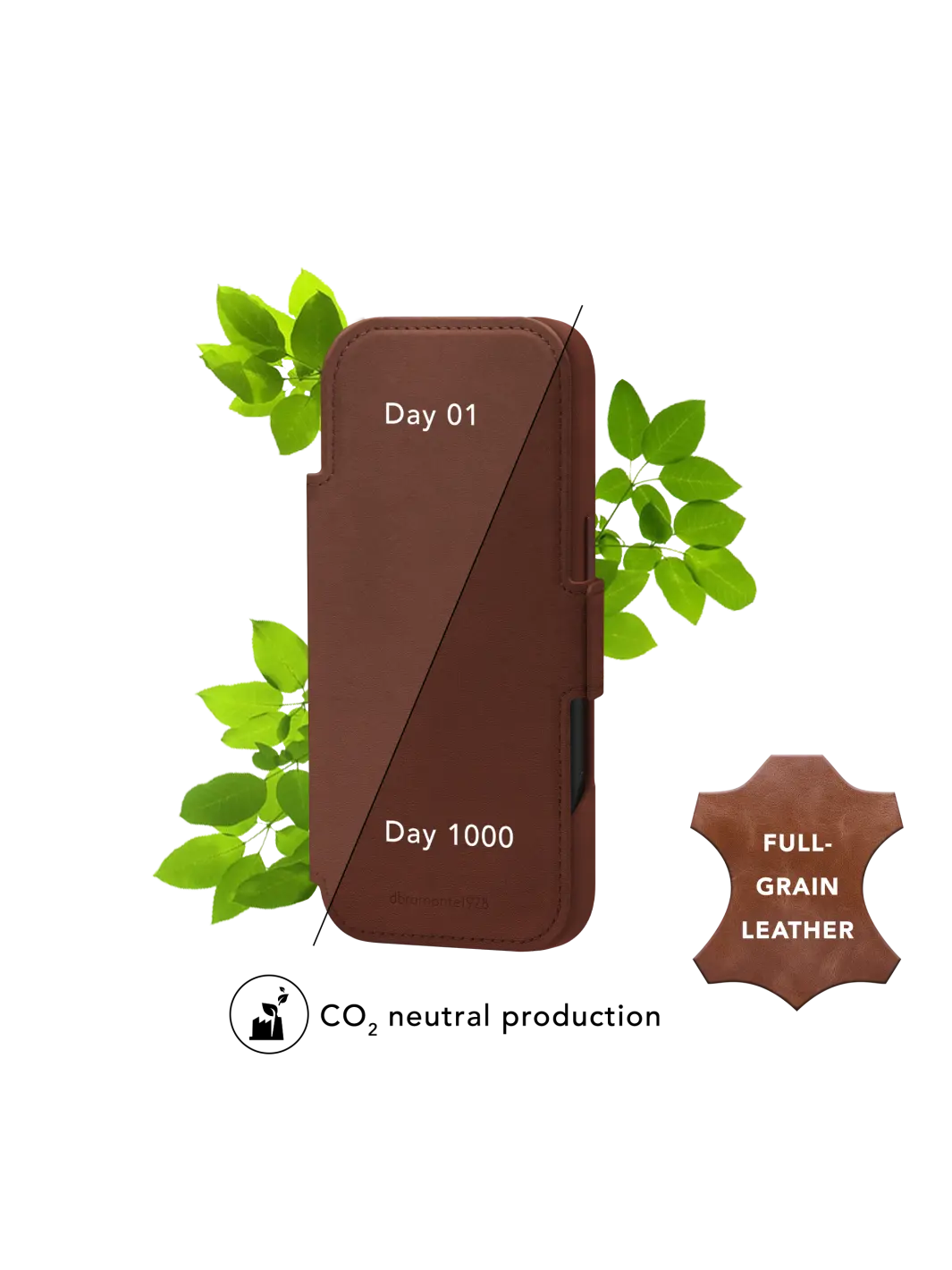 Lynge MagSafe - iPhone Air - Dark Tan Phone Case