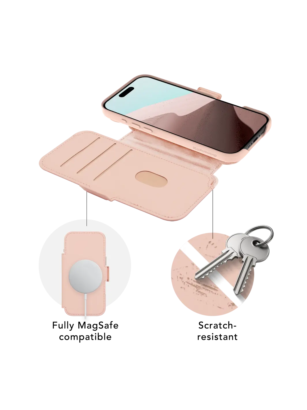 Lynge MagSafe ICON - iPhone Air - Pink Sand Phone Case