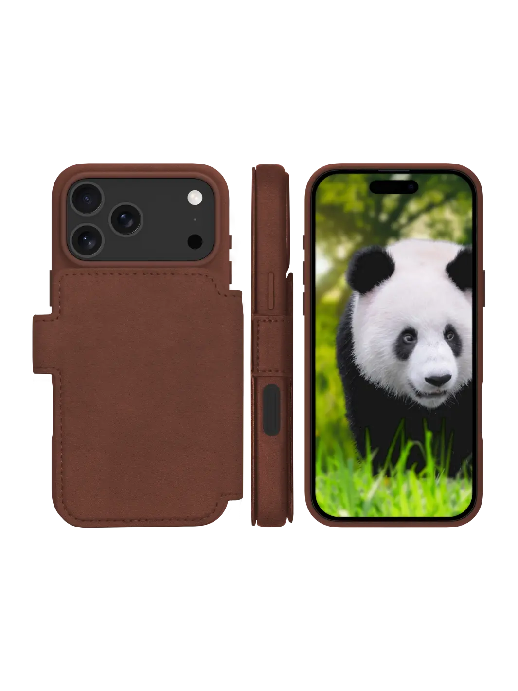 Lynge MagSafe - iPhone 17 Pro Max - Dark Tan Phone Case