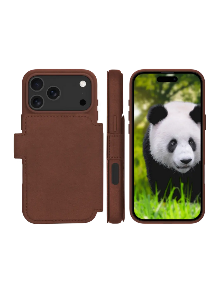 Lynge MagSafe - iPhone 17 Pro Max - Dark Tan Phone Case