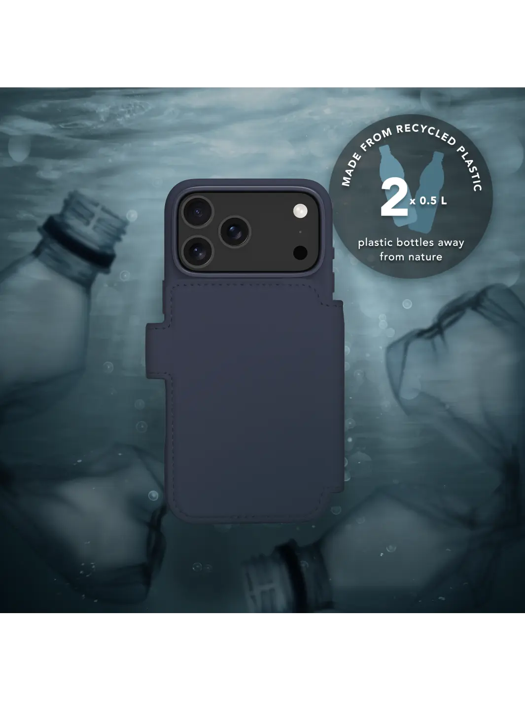 Lynge MagSafe ICON - iPhone 17 Pro Max - Deep Water Phone Case