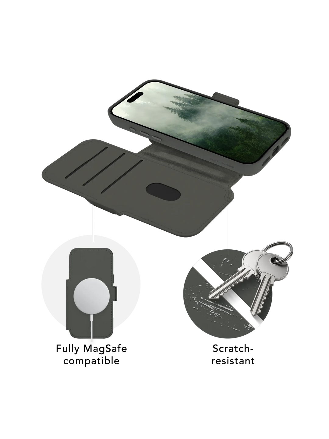 Lynge MagSafe ICON - iPhone 17 Pro Max - Waldschatten