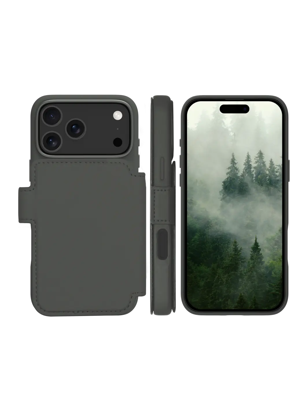 Lynge MagSafe ICON - iPhone 17 Pro Max - Forest Shadow Phone Case