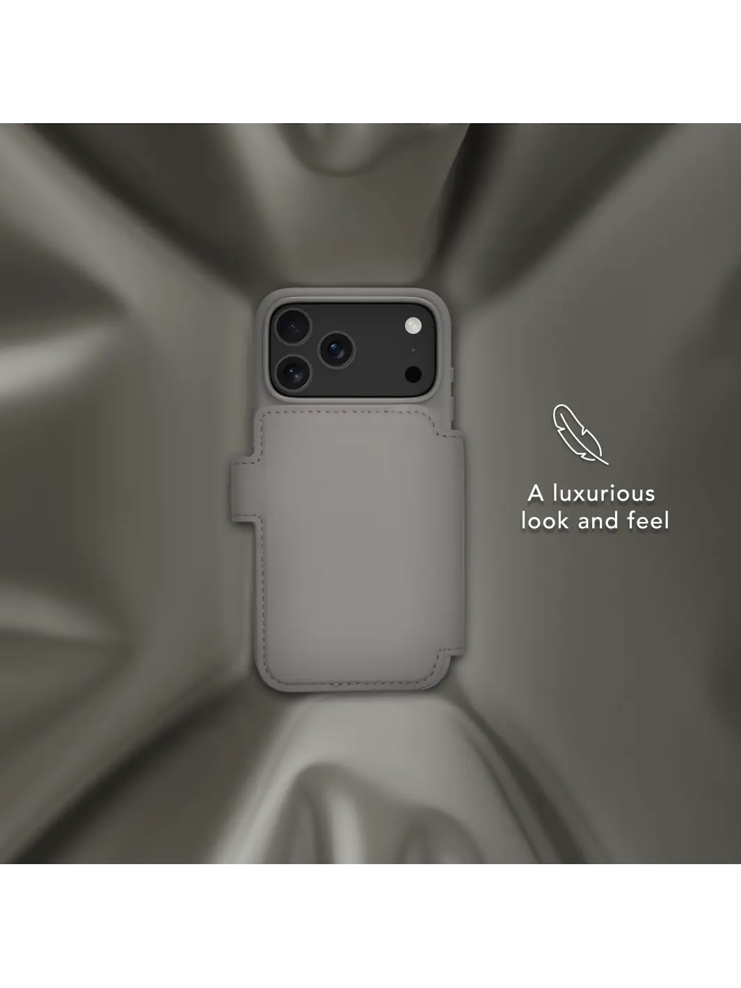 Lynge MagSafe ICON - iPhone 17 Pro Max - River Stone Phone Case