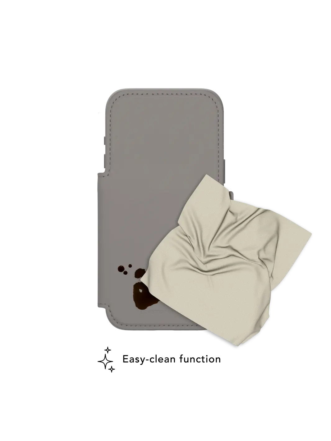 Lynge MagSafe ICON - iPhone 17 Pro Max - River Stone Phone Case