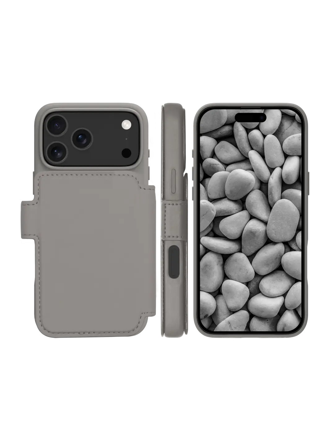 Lynge MagSafe ICON - iPhone 17 Pro Max - River Stone Phone Case