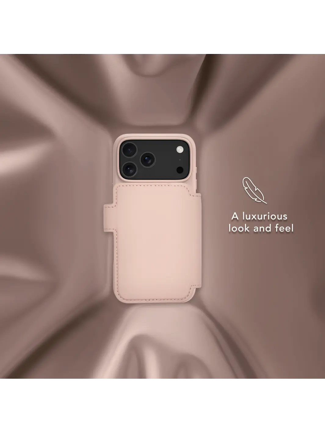 Lynge MagSafe ICON - iPhone 17 Pro Max - Pink Sand Phone Case