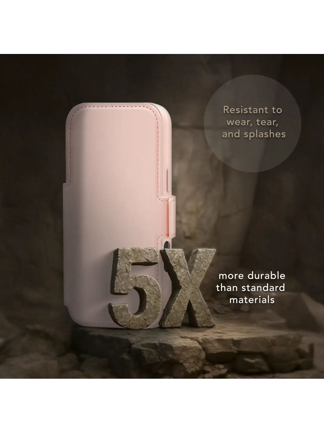 Lynge MagSafe ICON - iPhone 17 Pro Max - Pink Sand Phone Case