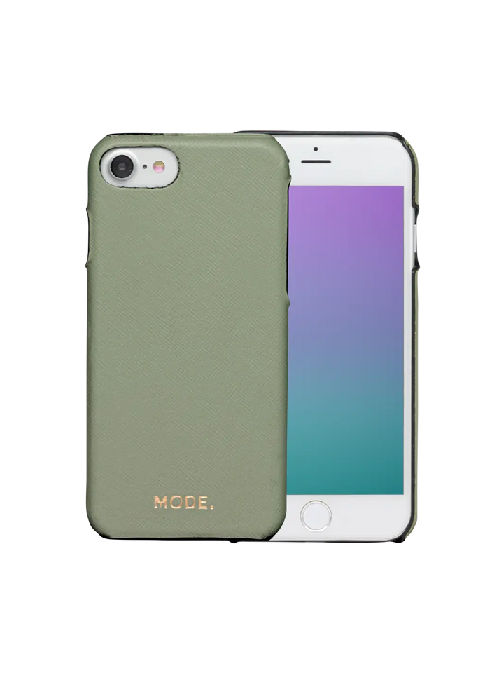 London Olive Green iPhone SE 8 7 6 Phone Cases
