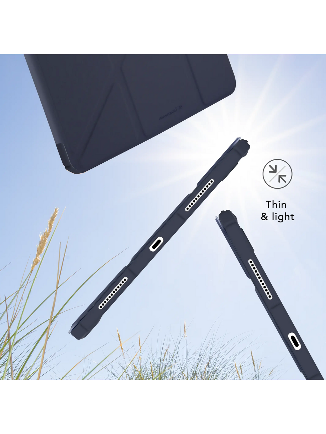 London ICON - iPad 11" A16/10.9" 10th - Deep Water iPad Case