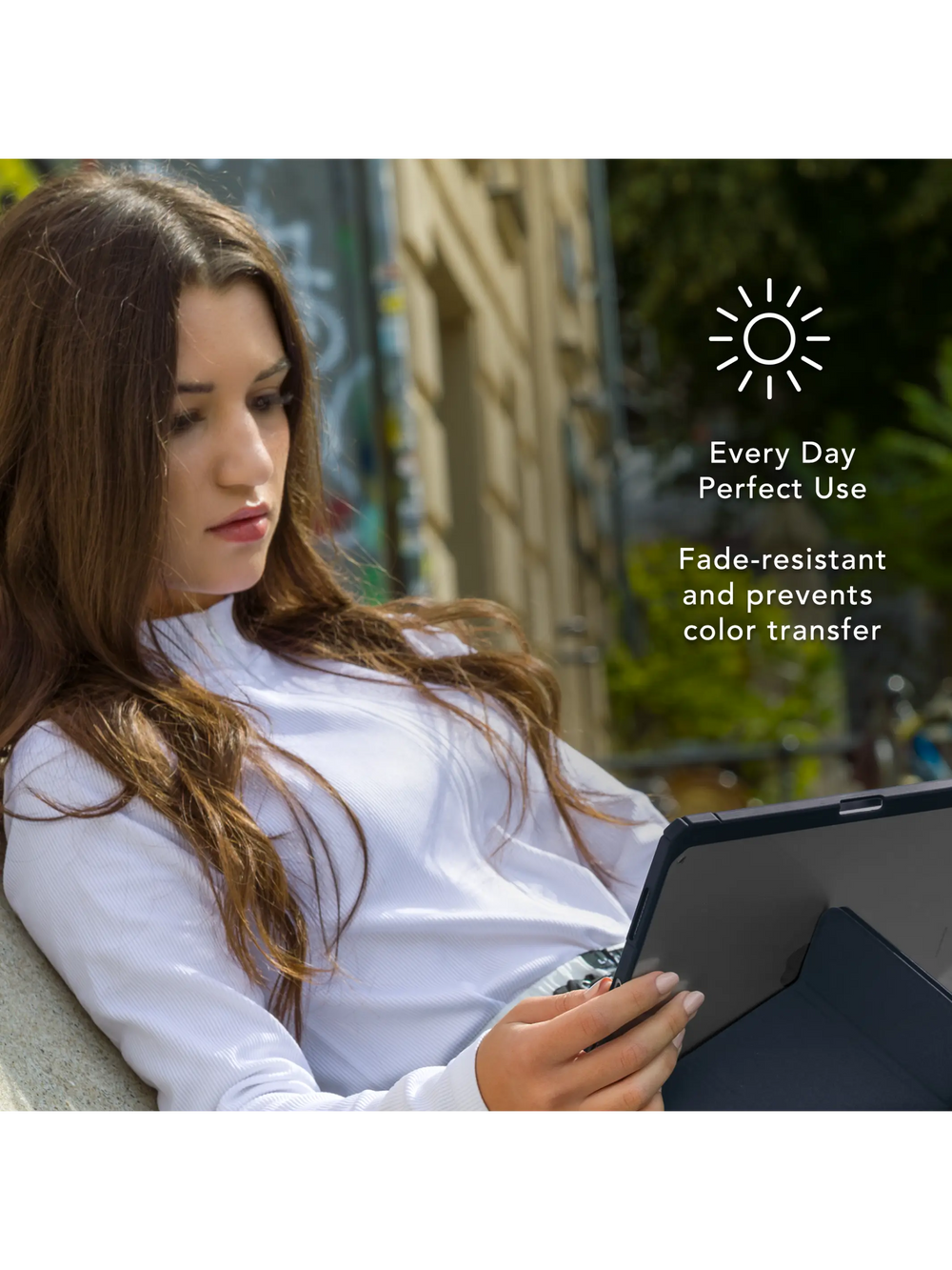 London ICON - iPad 11" A16/10.9" 10th - Deep Water iPad Case