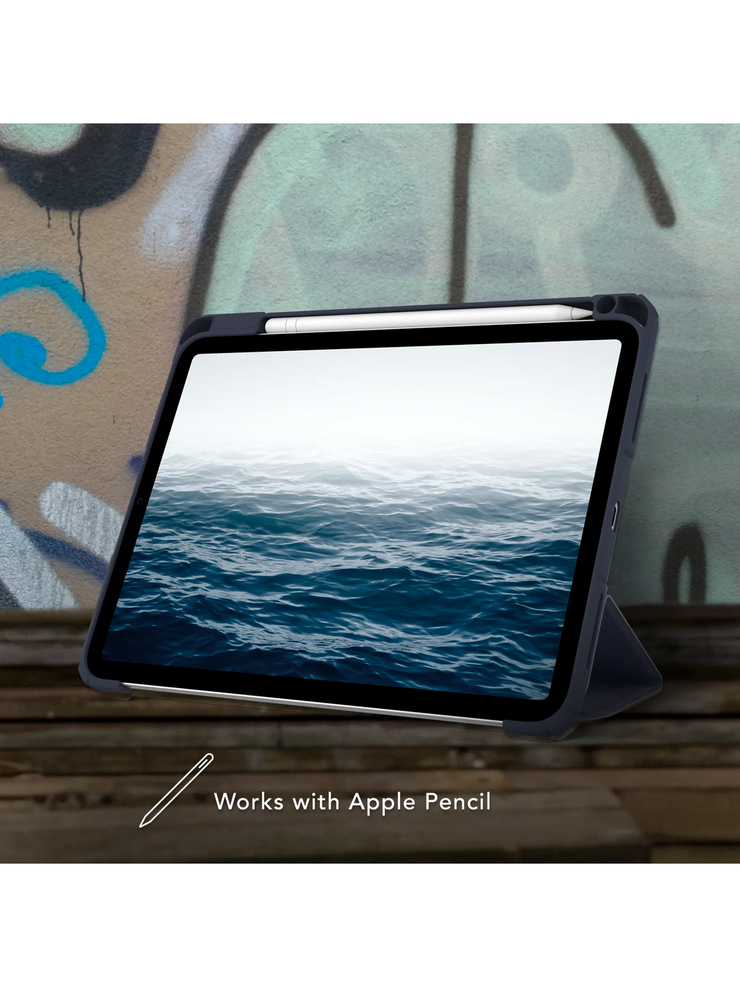 London ICON - iPad 11" A16/10.9" 10th - Deep Water iPad Case