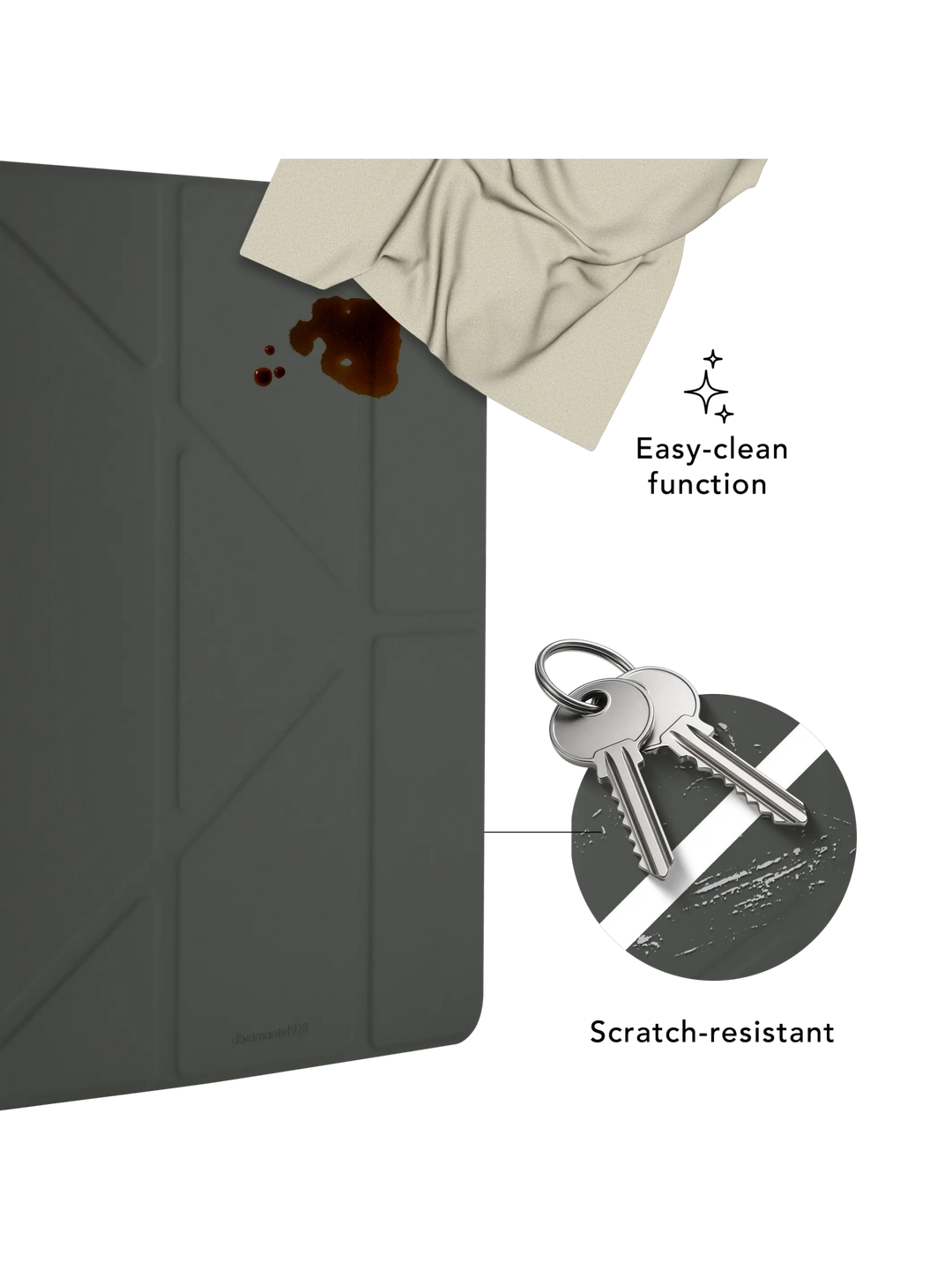 London ICON - iPad 11" A16/10.9" 10th - Forest Shadow iPad Case