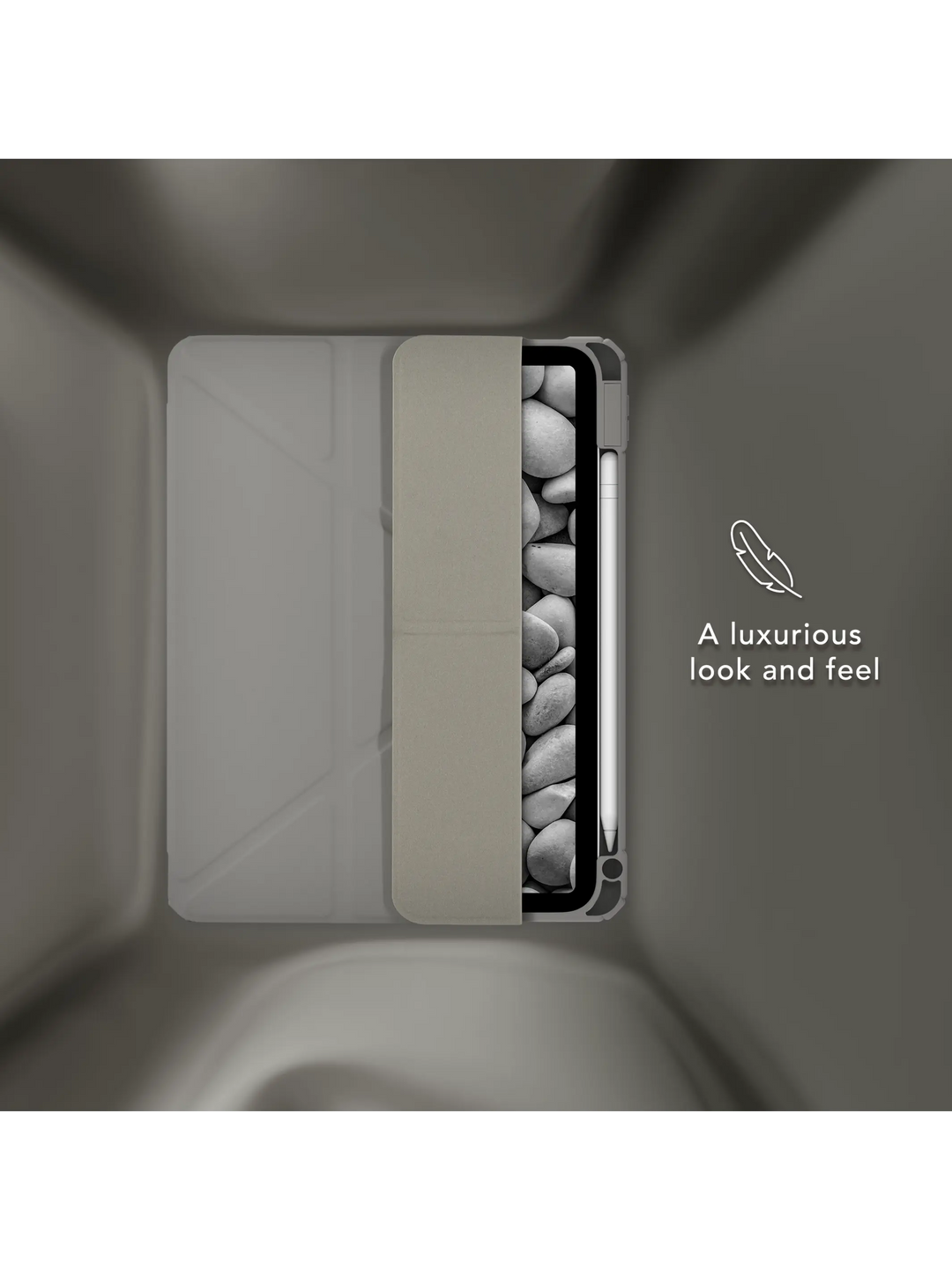 London ICON - iPad 11" A16/10.9" 10th - River Stone iPad Case