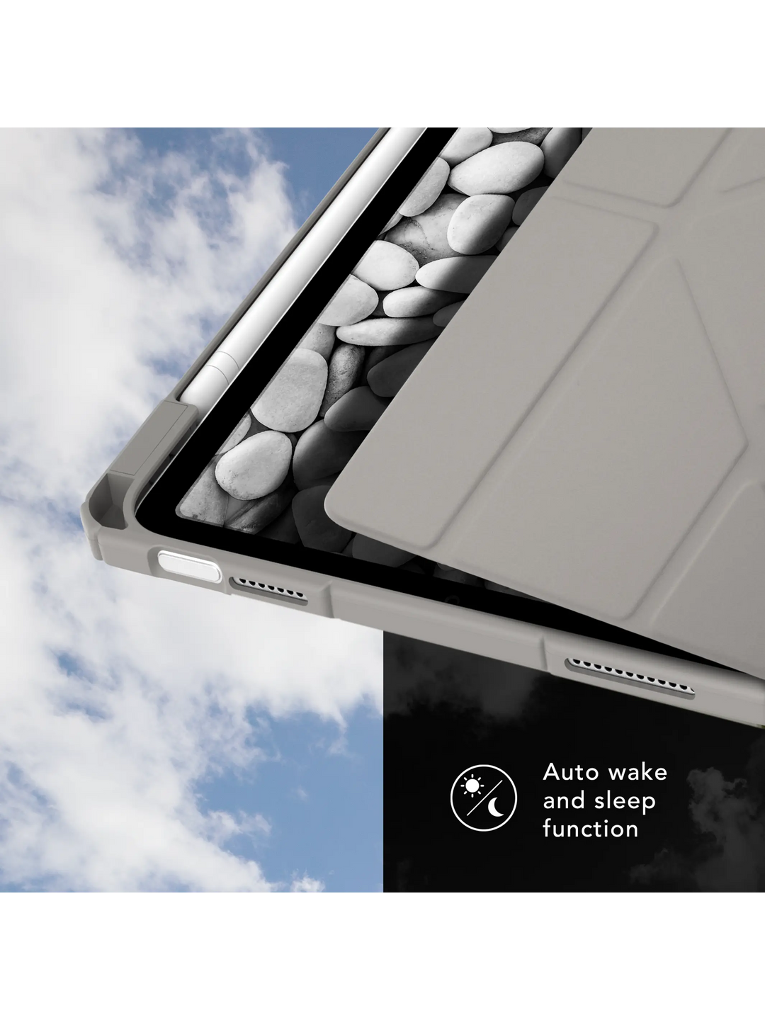 London ICON - iPad 11" A16/10.9" 10th - River Stone iPad Case