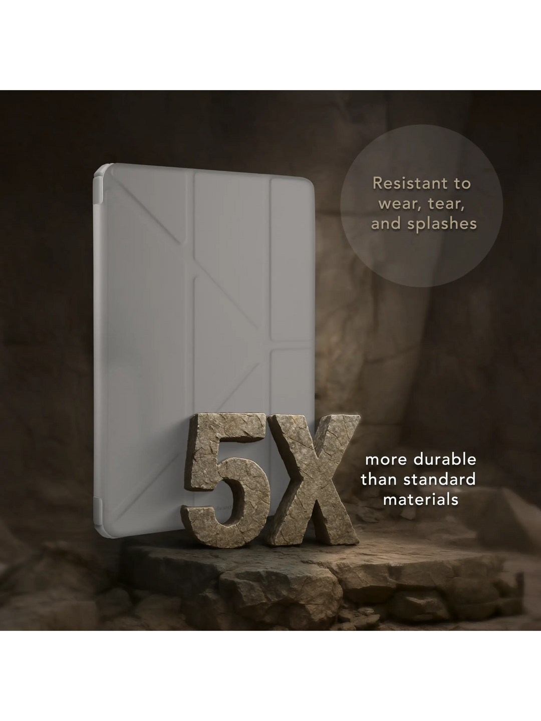 London ICON - iPad 11" A16/10.9" 10th - River Stone iPad Case