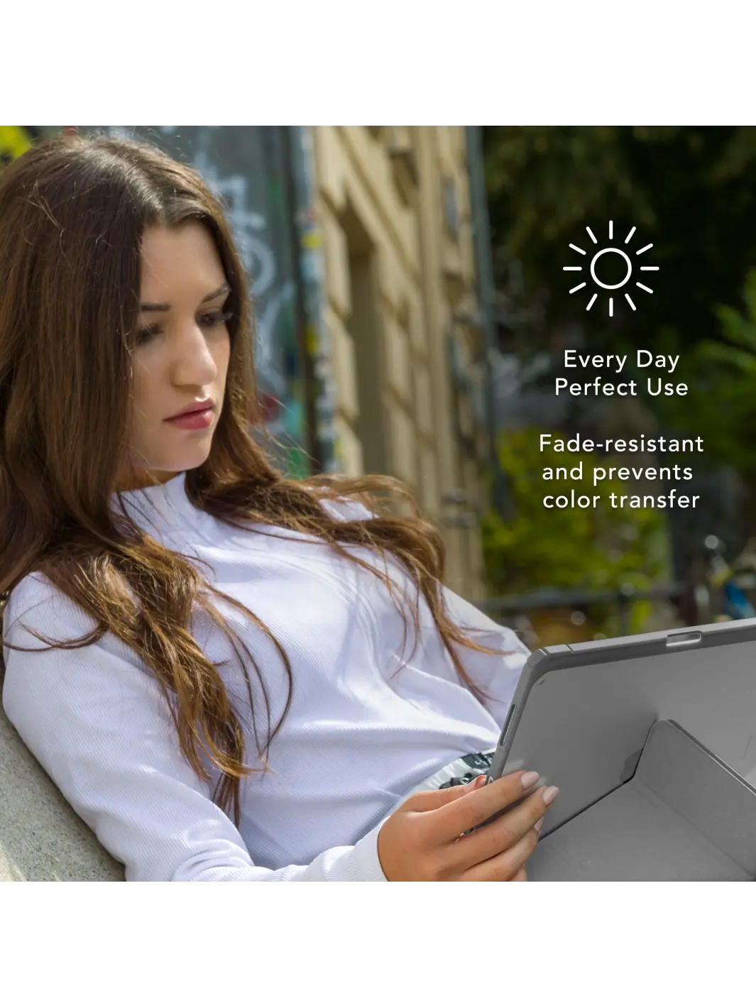 London ICON - iPad 11" A16/10.9" 10th - River Stone iPad Case