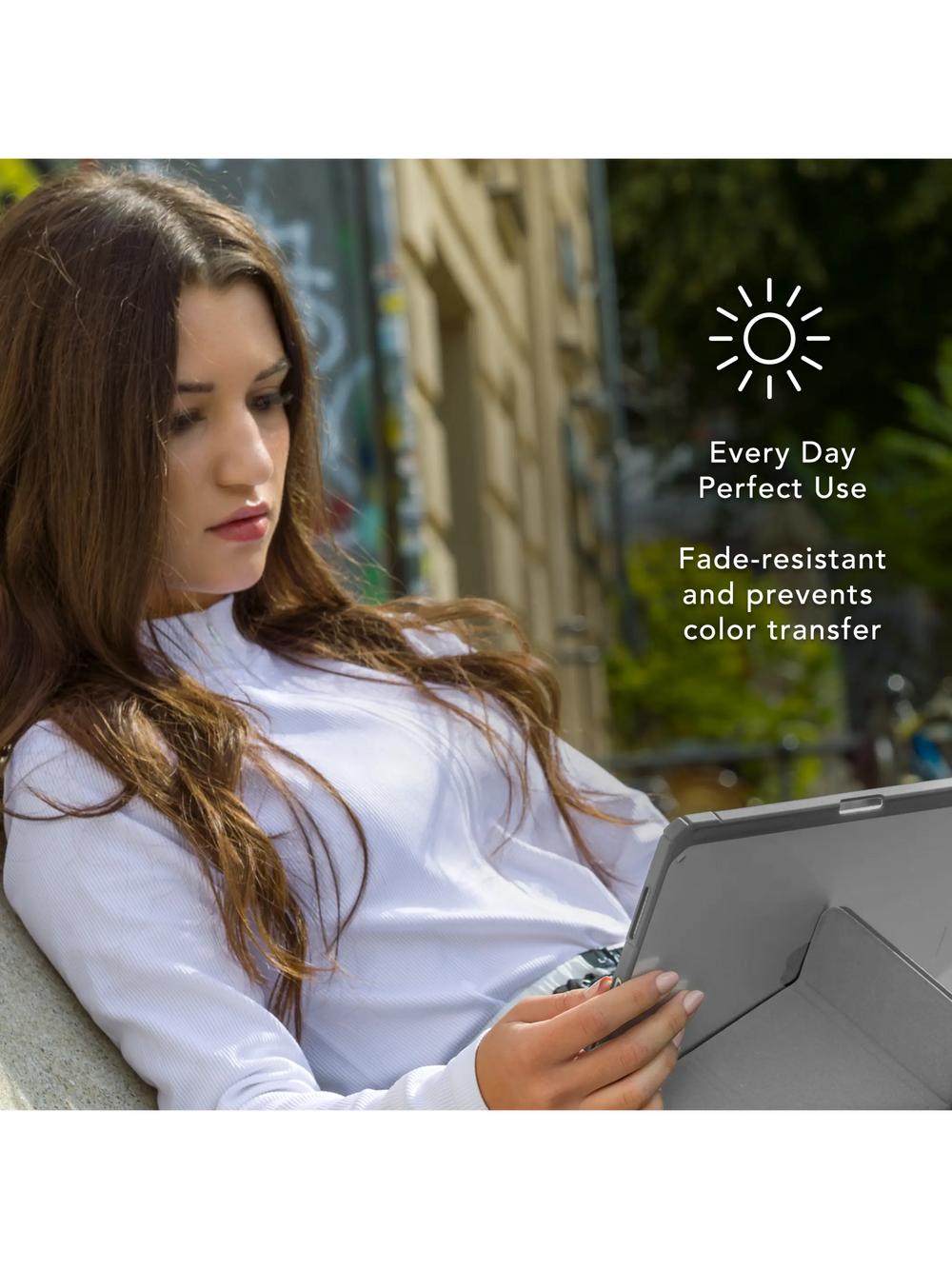 London ICON - iPad 11" A16/10.9" 10th - River Stone iPad Case