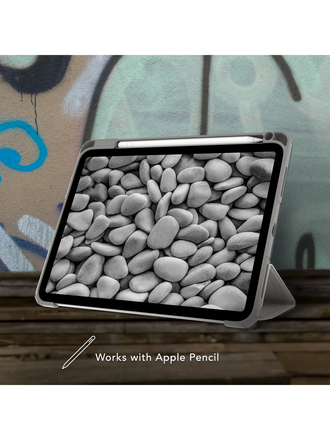 London ICON - iPad 11" A16/10.9" 10th - River Stone iPad Case