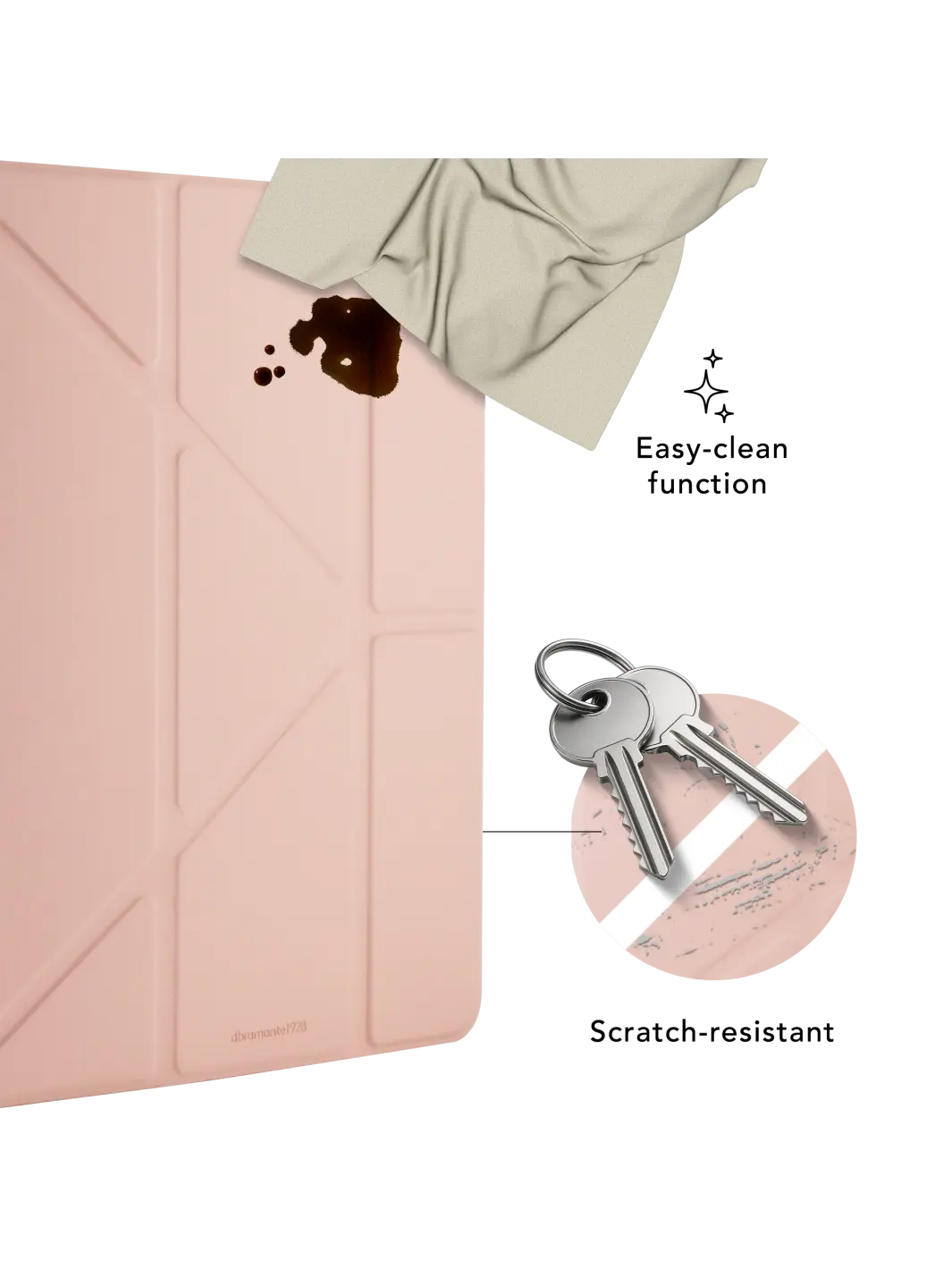 London ICON - iPad 11" A16/10.9" 10th - Pink Sand iPad Case