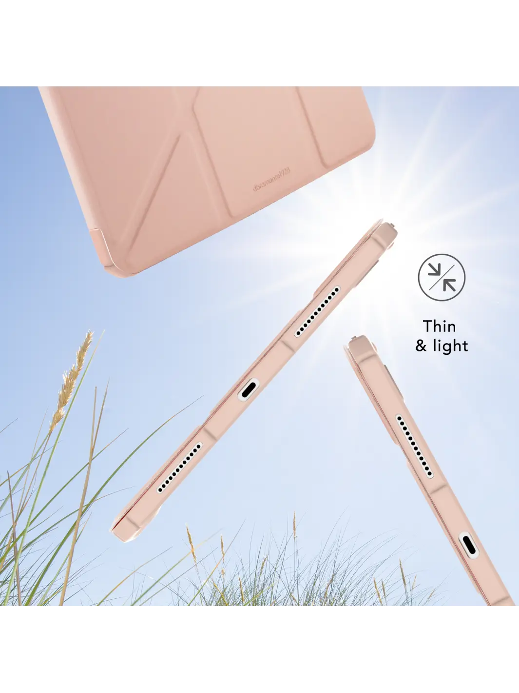 London ICON - iPad 11" A16/10.9" 10th - Pink Sand iPad Case