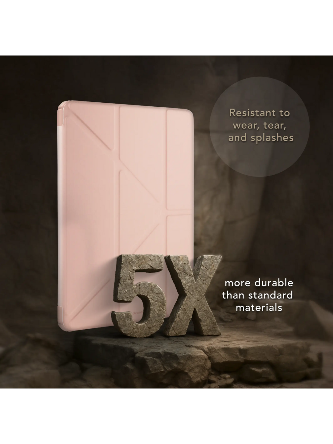 London ICON - iPad 11" A16/10.9" 10th - Pink Sand iPad Case