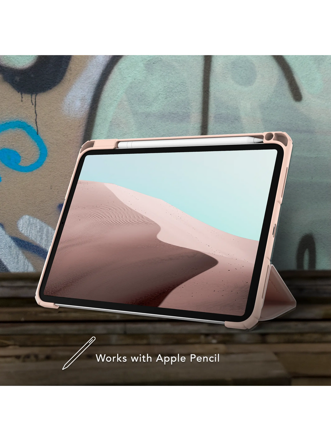 London ICON - iPad 11" A16/10.9" 10th - Pink Sand iPad Case