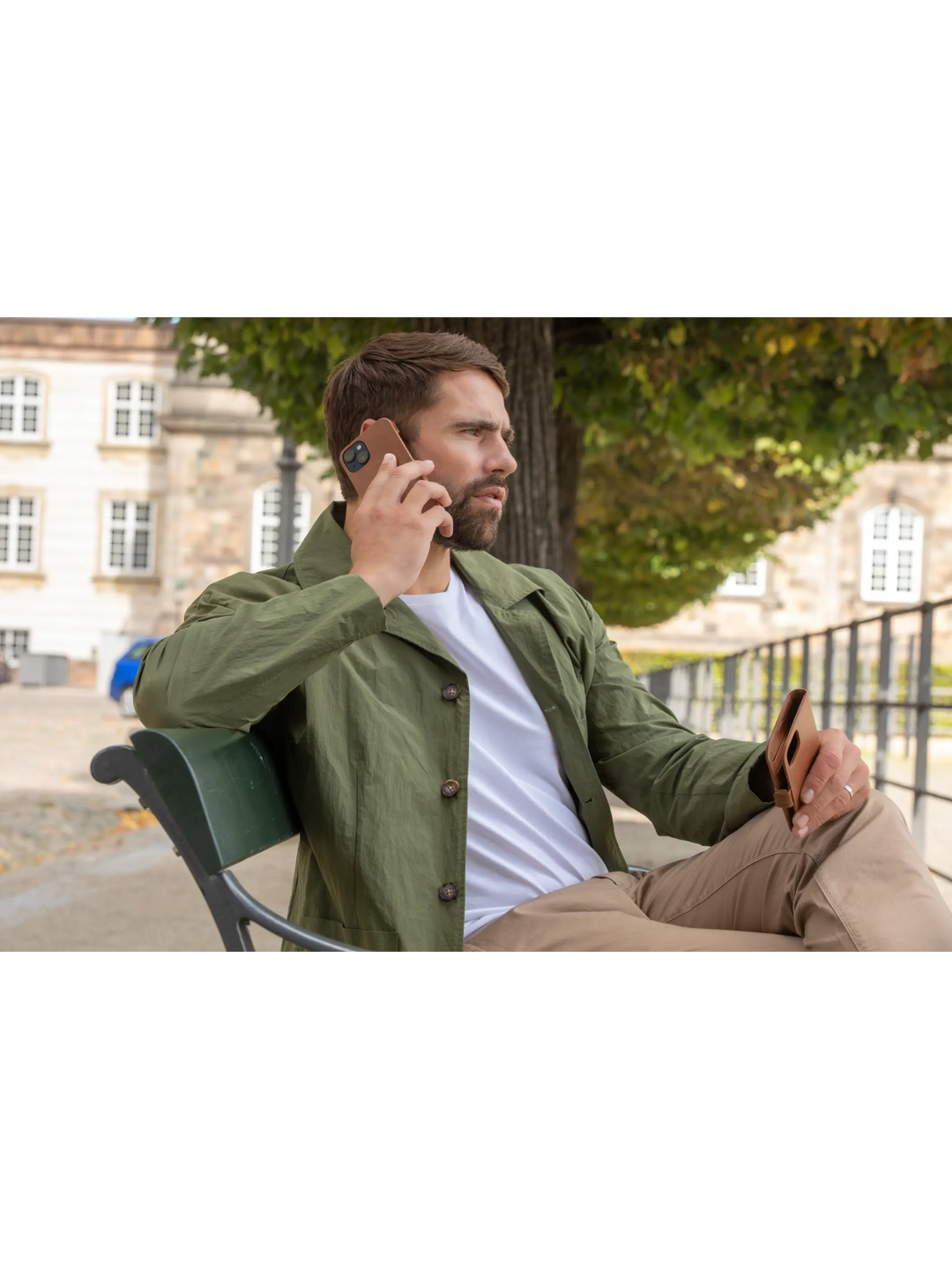 Lynge - iPhone 17e/16e/15/14/13 - Tan Phone Case