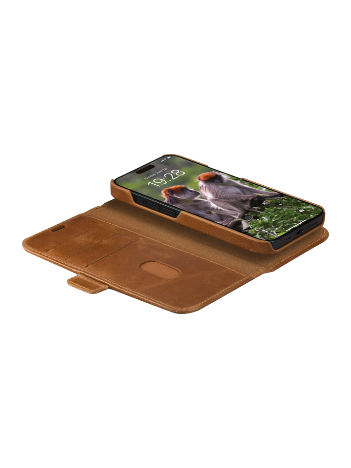 Lynge - iPhone 15 Plus - Tan Phone Case