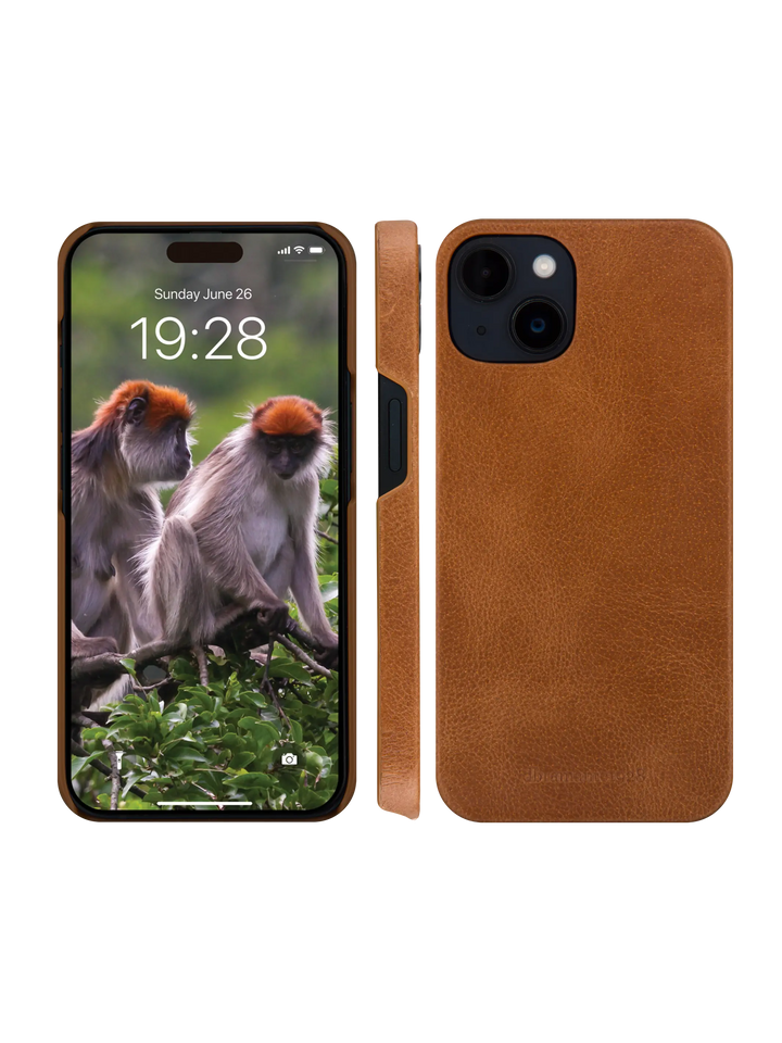 Lynge - iPhone 15 Plus - Tan Phone Case