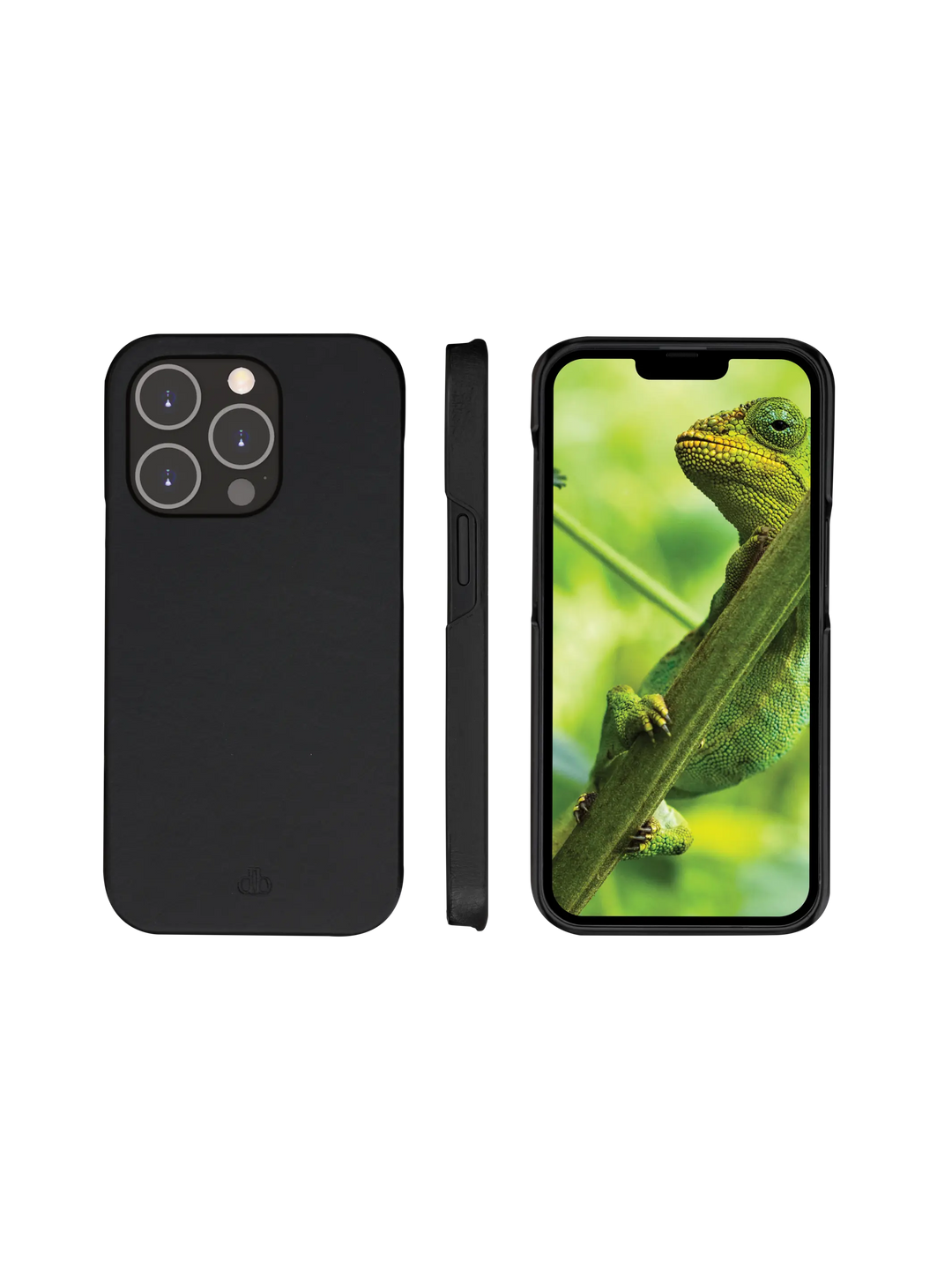 Lynge - iPhone 14 Pro - Black Phone Case