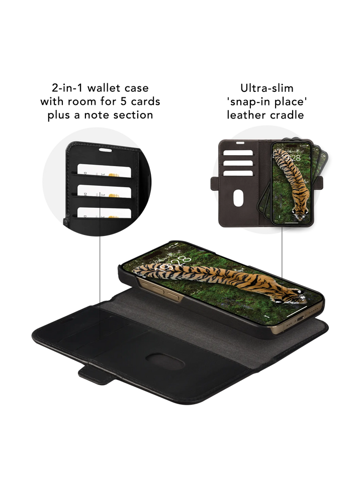 Lynge - iPhone 15 Plus - Black Phone Case