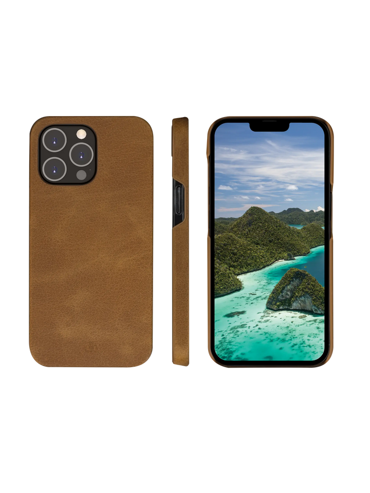 Lynge - iPhone 14 Pro Max - Tan Phone Case