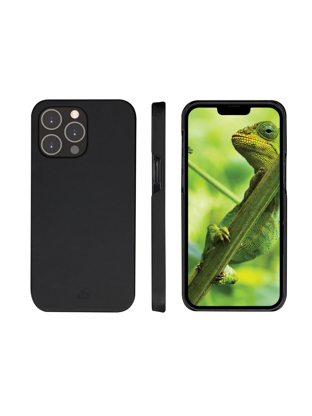 Lynge - iPhone 14 Pro Max - Black Phone Case