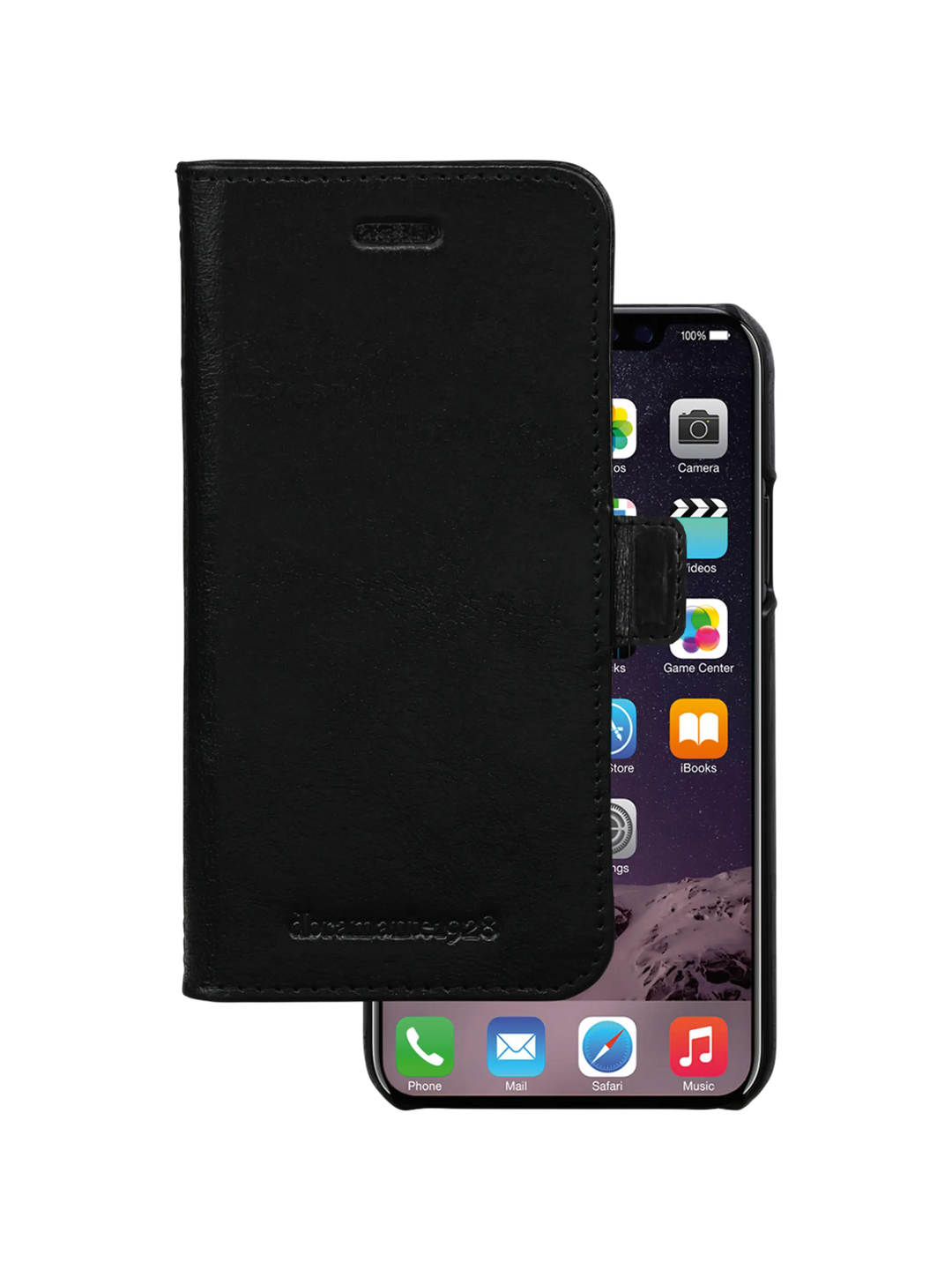 Lynge Black iPhone X Xs Phone Case