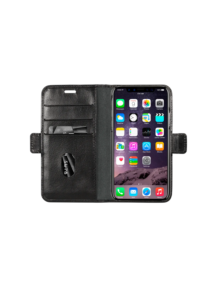 Lynge - iPhone X/Xs - Black Phone Case