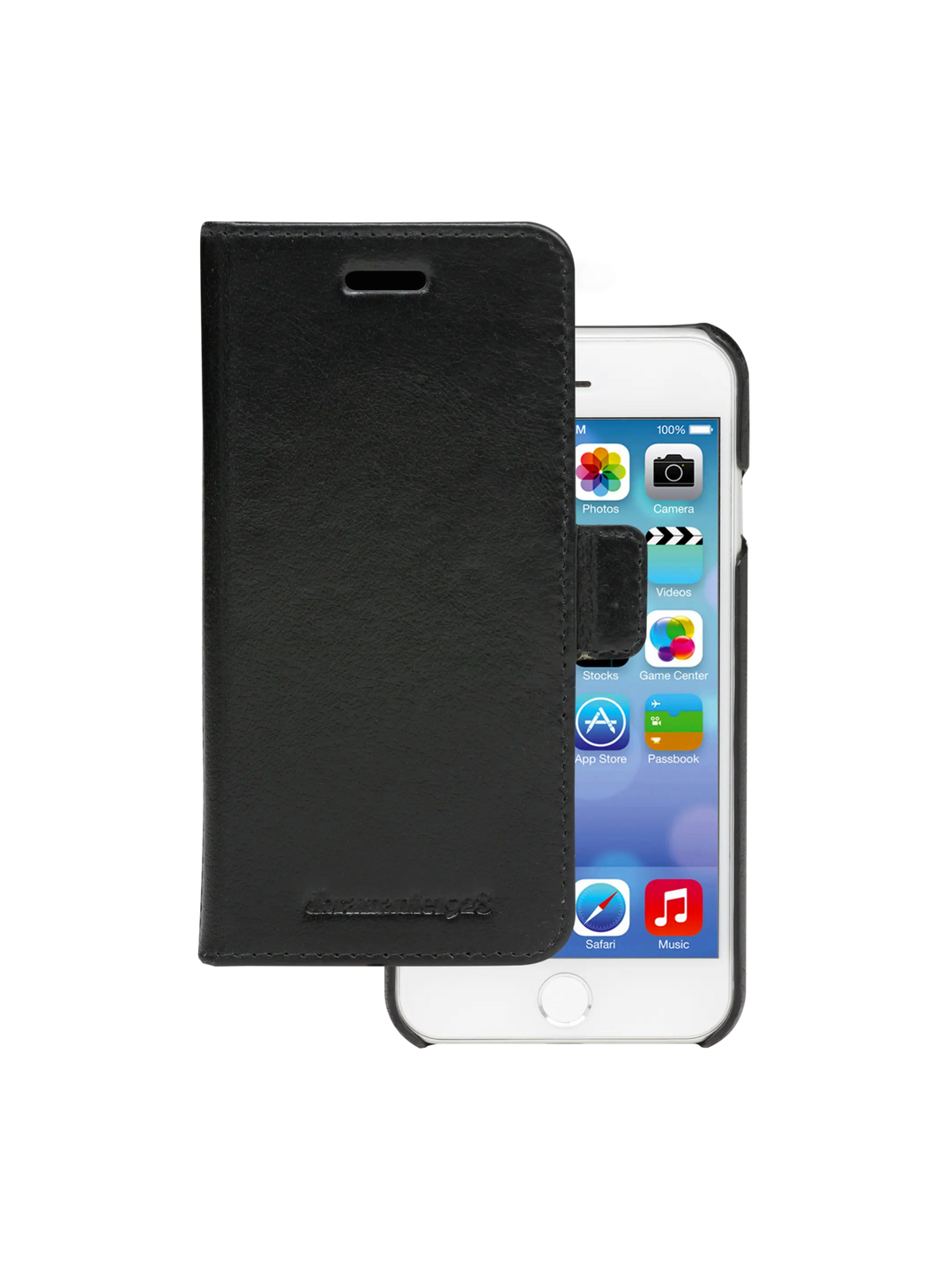 Lynge - iPhone SE/8/7/6 Series - Black Phone Case