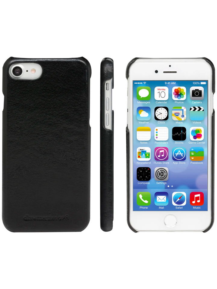 Lynge - iPhone SE/8/7/6 Series - Black Phone Case