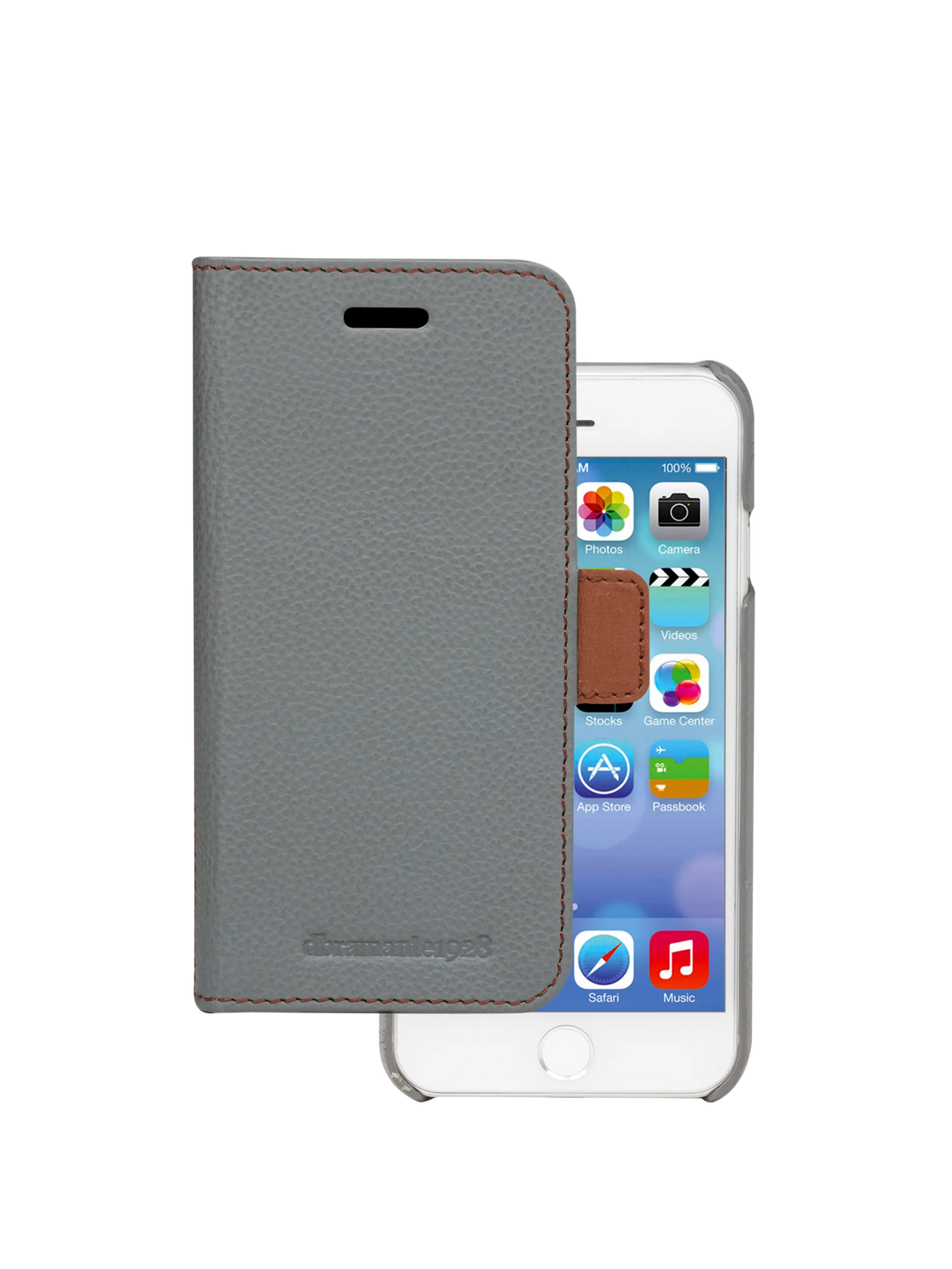 Lynge - iPhone SE/8/7/6 Series - Pebbled Grey Phone Case