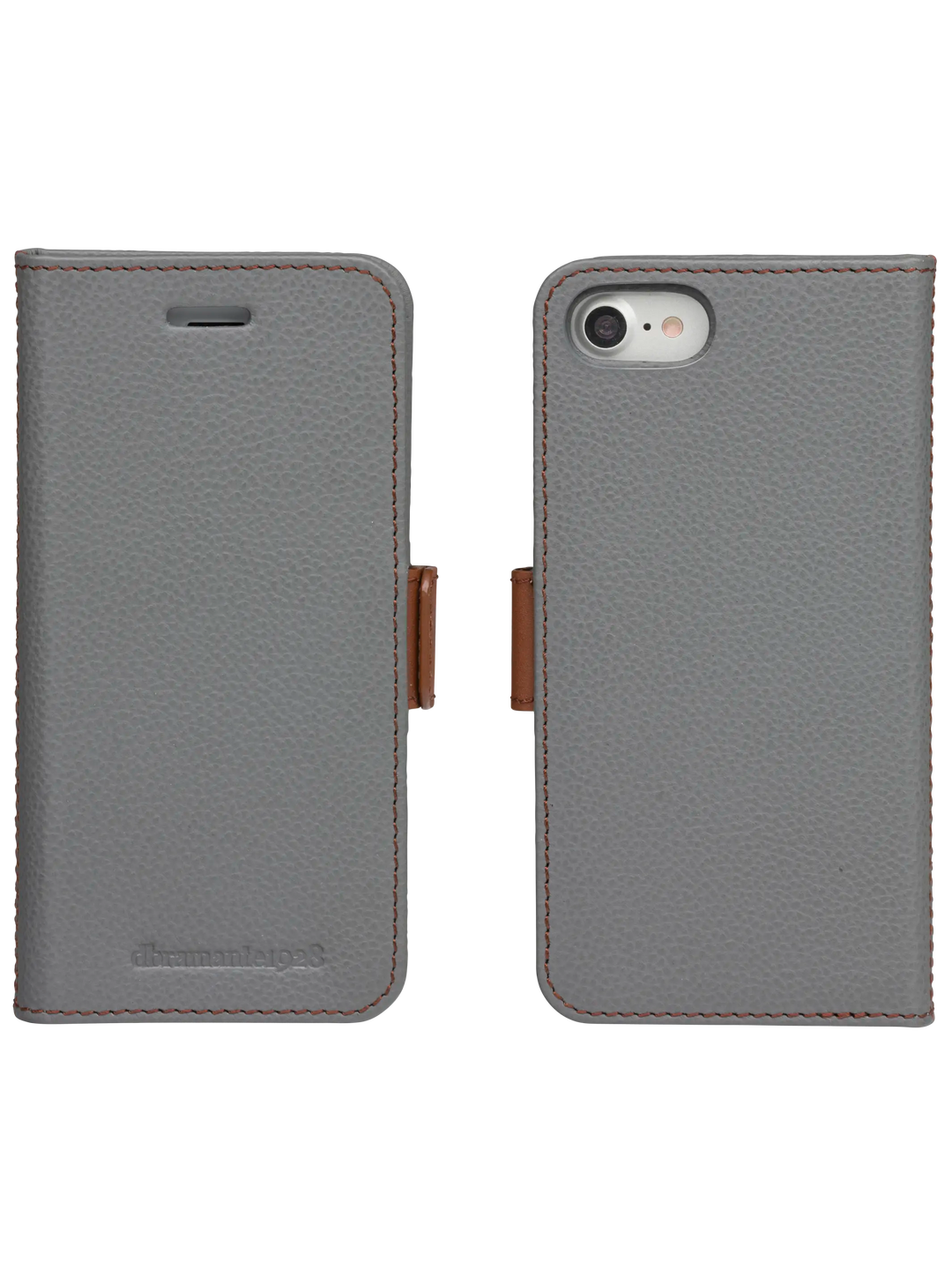 Lynge - iPhone SE/8/7/6 Series - Pebbled Grey Phone Case