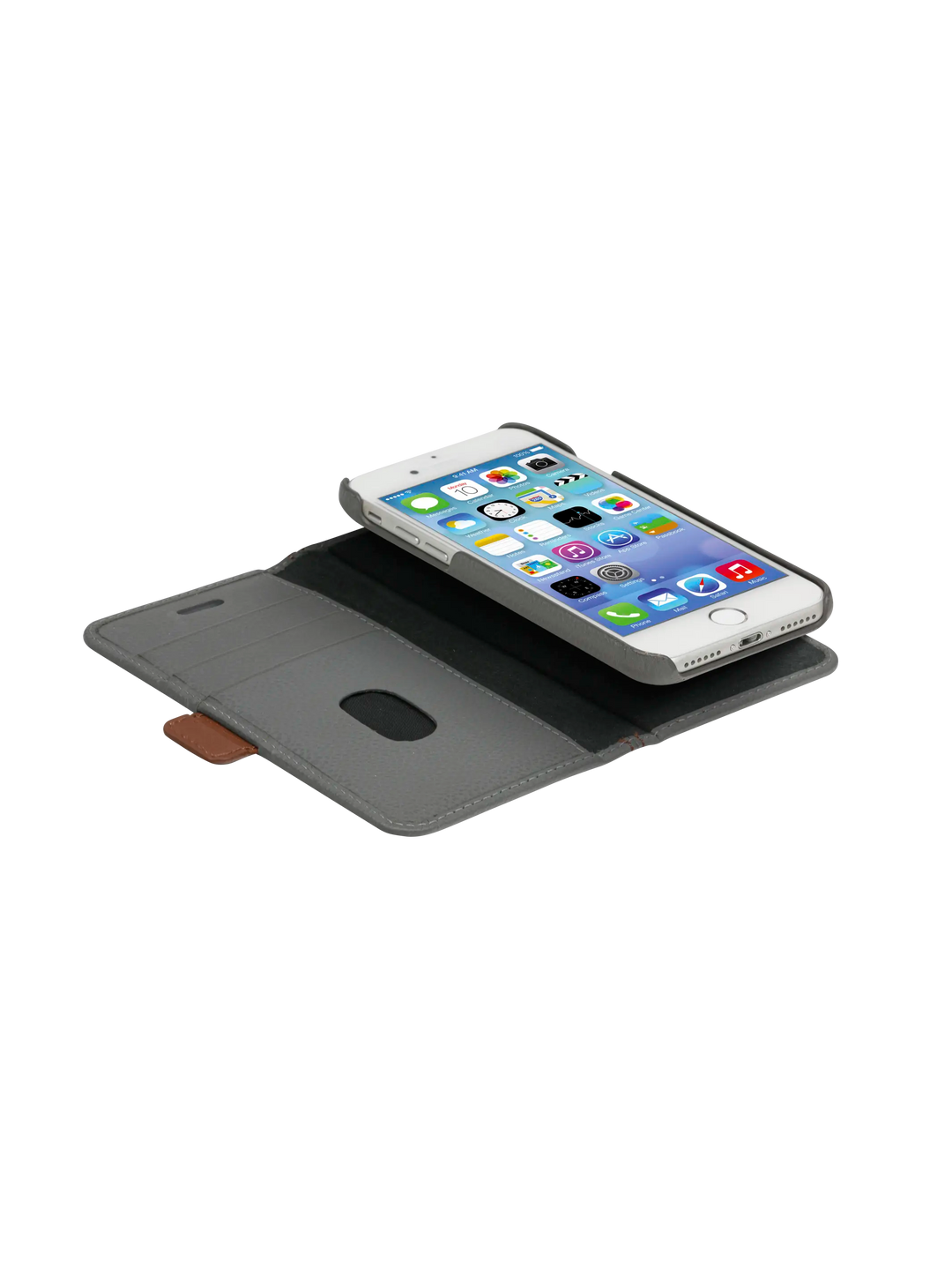 Lynge - iPhone SE/8/7/6 Series - Pebbled Grey Phone Case