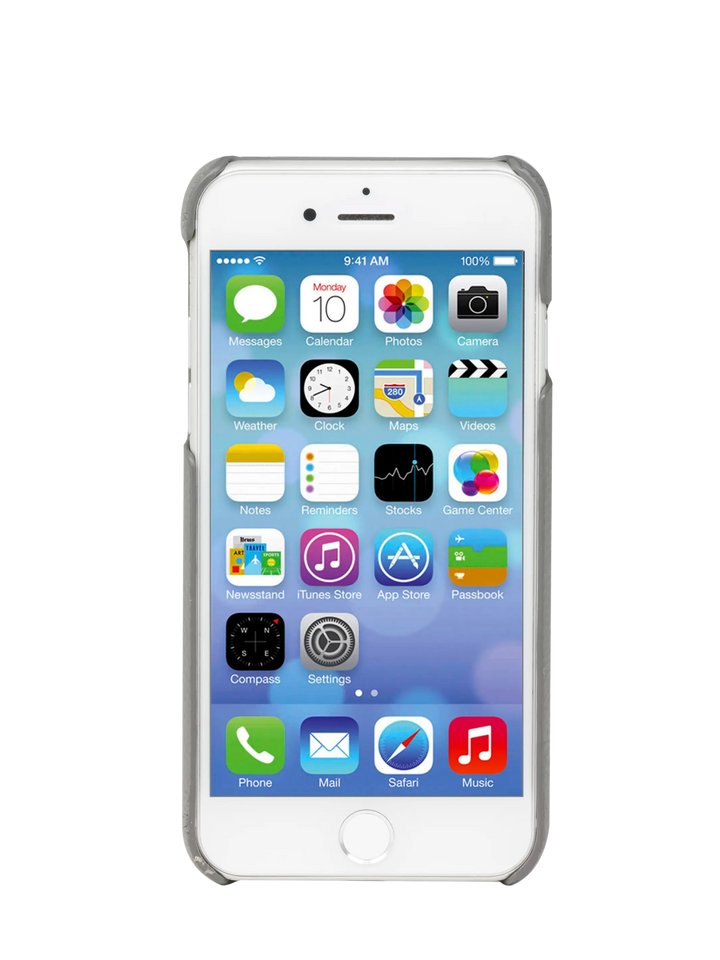 Lynge - iPhone SE/8/7/6 Series - Pebbled Grey Phone Case